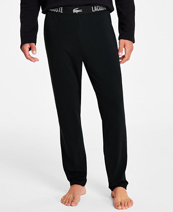 Мужские пижамные брюки классического кроя прямого кроя Lacoste