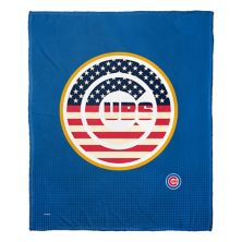 MLB Official Chicago Cubs &#34;Celebrate Series&#34; Silk Touch Throw Blanket MLB