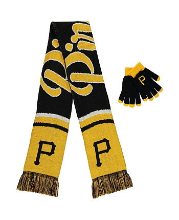 Женский комплект из перчаток и шарфа Pittsburgh Pirates FOCO