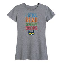Women's Pete The Cat I Still Read Books Graphic Tee Pete the Cat