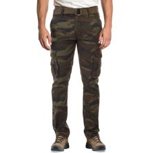 Мужские брюки-карго Xray Slim-Fit с поясом XRAY