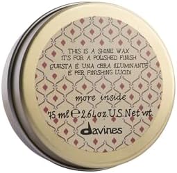 Davines This is a Shine Wax, Light Hold And Creamy Formula For Creating Glossy And Sleek, structured Styles, 2.64 Oz. Davines