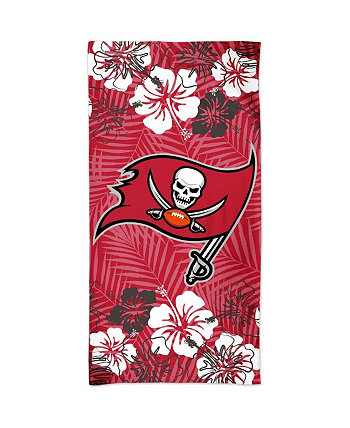 Пляжное полотенце Spectra с цветочным принтом Tampa Bay Buccaneers, 60 x 30 дюймов Wincraft