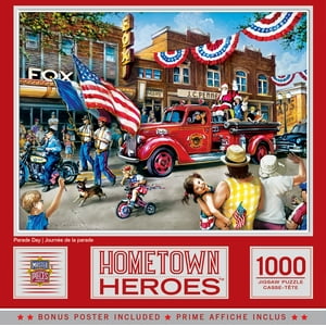 MasterPieces 1000 Piece Jigsaw Puzzle - Parade Day - 19.25"x26.75" Visit the MasterPieces Store