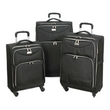Набор чемоданов со спиннером из трех частей Geoffrey Beene Midnight Collection Geoffrey Beene