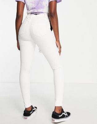 Белые джинсы скинни в стиле диско New Look New Look
