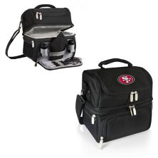 Пикник Тайм Сан-Франциско 49ers Pranzo 7-Piece Изолированная сумка-холодильник для обеда Picnic Time