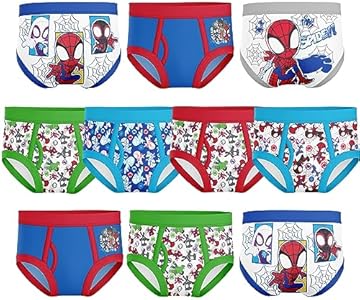 Spiderman Boys' Toddler Superhero Friends Exclusive Underwear with Iron Man, Hulk & More 2/3t & 4t Spiderman