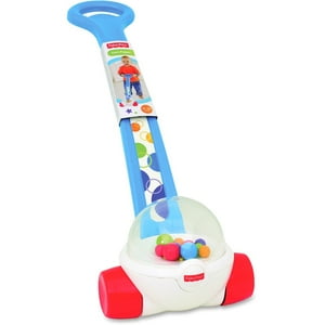 Fisher-Price Classic Corn Popper Walk & Push Toy, Blue Fisher-Price