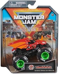 Официальный грузовик Monster Jam Dragonoid, 1:64, металлическая модель, игрушка для мальчиков от 3 лет Monster Jam