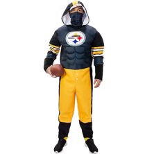 Men's Black Pittsburgh Steelers Game Day Costume Unbranded