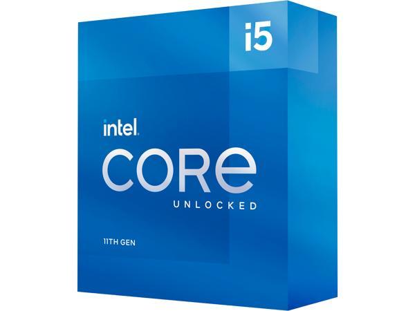 Intel Core i5-11600K — процессор Core i5 11-го поколения Rocket Lake, 6 ядер, 3,9 ГГц, LGA 1200, 125 Вт, Intel UHD Graphics 750 для настольных ПК — BX8070811600K Intel