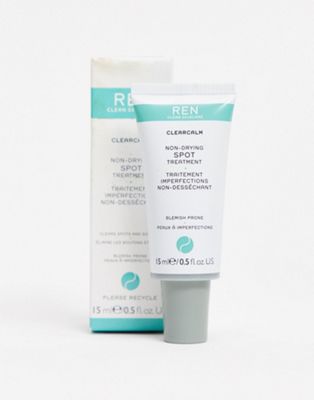 REN Clean Skincare Clearcalm Средство против пятен, не вызывающее высыхания, 0,5 жидких унций REN