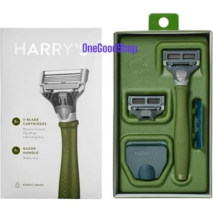 Harry's Truman Razor + 2 Blade - Forest Green Set Visit the Harry's Store