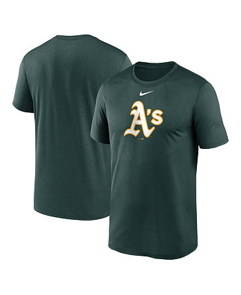 Men's Green Oakland Athletics New Legend Logo T-shirt Nike