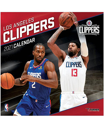Настенный календарь LA Clippers на 2021 год Turner Licensing