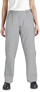 Mercer Culinary M60060BKXXS Millennia Women's Chef Pants, XX-Small, Black Mercer Culinary