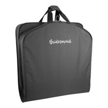 WallyBags 60-Inch Deluxe Travel Garment Bag with Bridesmaid Embroidery WallyBags