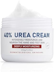 Urea Cream 40 Percent, Urea Foot & Hand Cream for Dry Cracked, 40 per Urea Lotion for Feet Maximum Strength OUKEYA