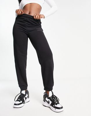 Базовые спортивные штаны Bershka в черном цвете для женщин Bershka