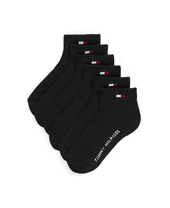 Спортивные носки для экипажа Big Girls Cushion, набор из 6 шт. Tommy Hilfiger