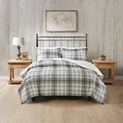 Woolrich Bernston Faux Wool to Faux Fur Down Alternative Comforter Set Woolrich