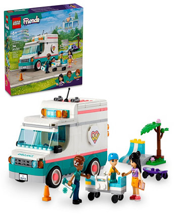 Машина скорой помощи городской больницы Friends Heartlake 42613, 344 штуки Lego