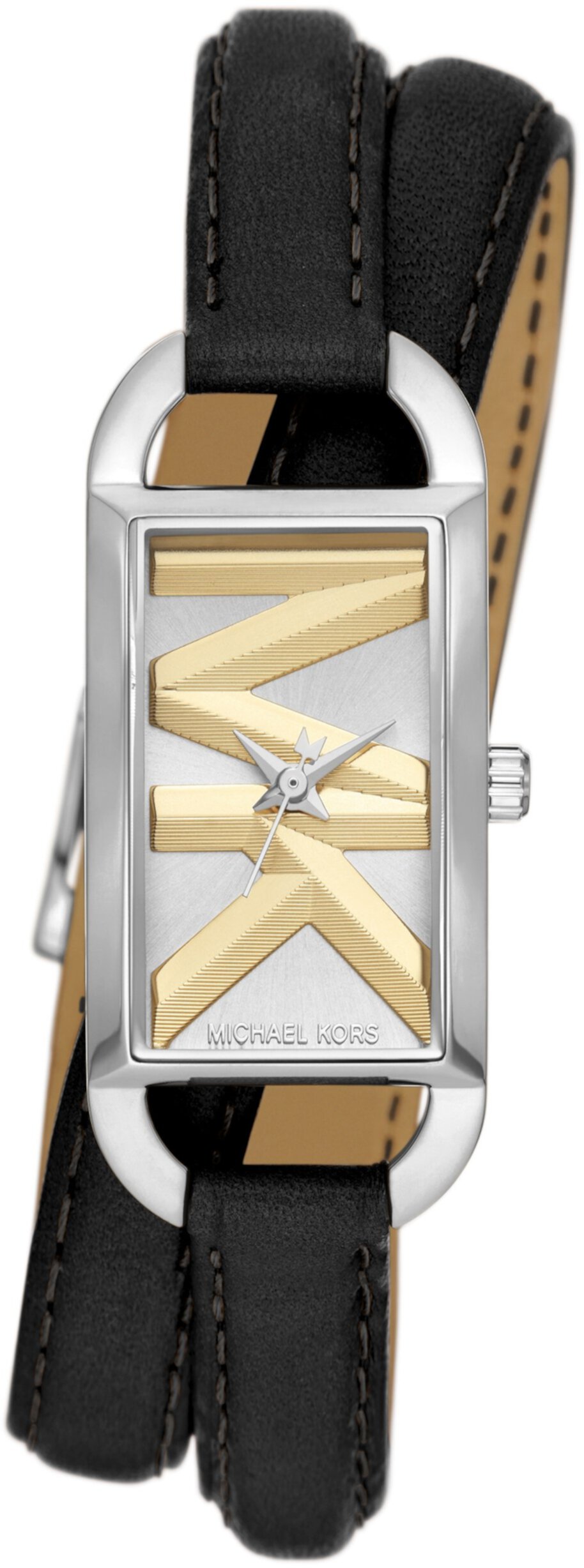 MK4722 — Кожаные часы Empire с тремя стрелками и двойной оберткой Michael Kors