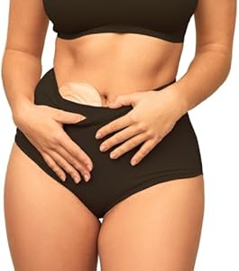 SIIL Ostomy Underwear for Women Basic | Black for Ostomy Bag Covers, Stoma Slips for ostomy bags | Made in Europe SIIL