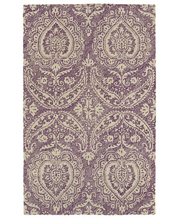 Weathered WTR01-95 Фиолетовый коврик для улицы размером 4 x 6 дюймов Kaleen