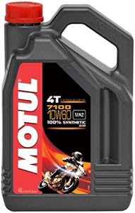 Motul 7100 4T Synthetic Ester Motor Oil - 10W60-4L. 102191 Motul