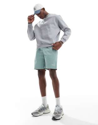 Parlez Wilmot drawstring logo shorts in mint green Parlez