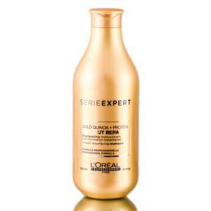 L'Oreal SerieExpert Gold Quinoa+Protein Absolut Repair Resurfacing Shampoo - 10.1 oz L'Oréal Paris