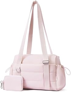 Сумка дорожная Roulens Small Gym Bag for Women 2 Set Mini Gym Duffle Bag с отделением для влажных вещей и монетницей Roulens