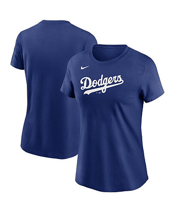 Женская футболка с логотипом Royal Los Angeles Dodgers Nike