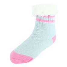 Girl's Novelty Patterned Slipper Sock With Sherpa Cuff (1 Pair) Polar Extreme