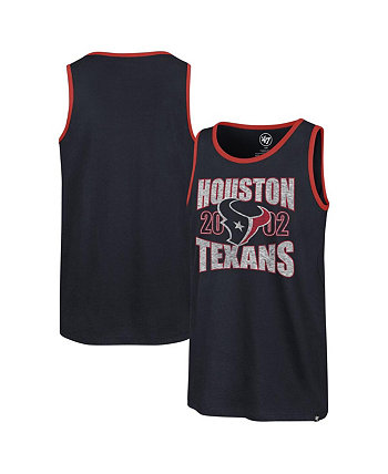 Men's Navy Houston Texans Upload Franklin Tank Top '47 Brand