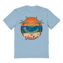 Men's COLAB89 by Threadless Skull permanent vacation Graphic Tee COLAB89 by Threadless