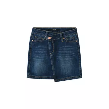 Асимметричная джинсовая юбка для девочки Joe's Jeans