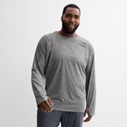 Big & Tall Tek Gear® Dry Tek Long Sleeve Tee Tek Gear