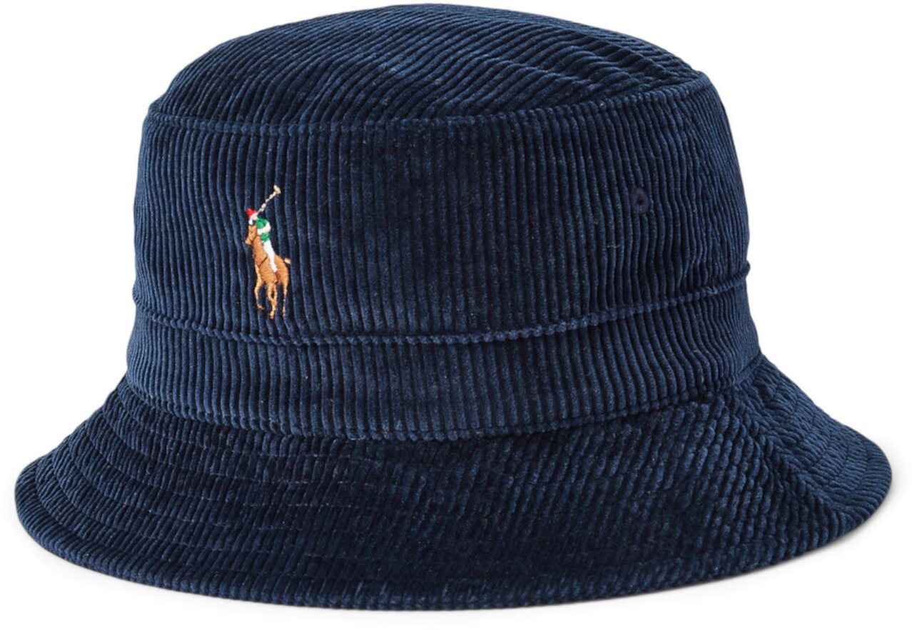 Вельветовая шляпа-ведро Ralph Lauren