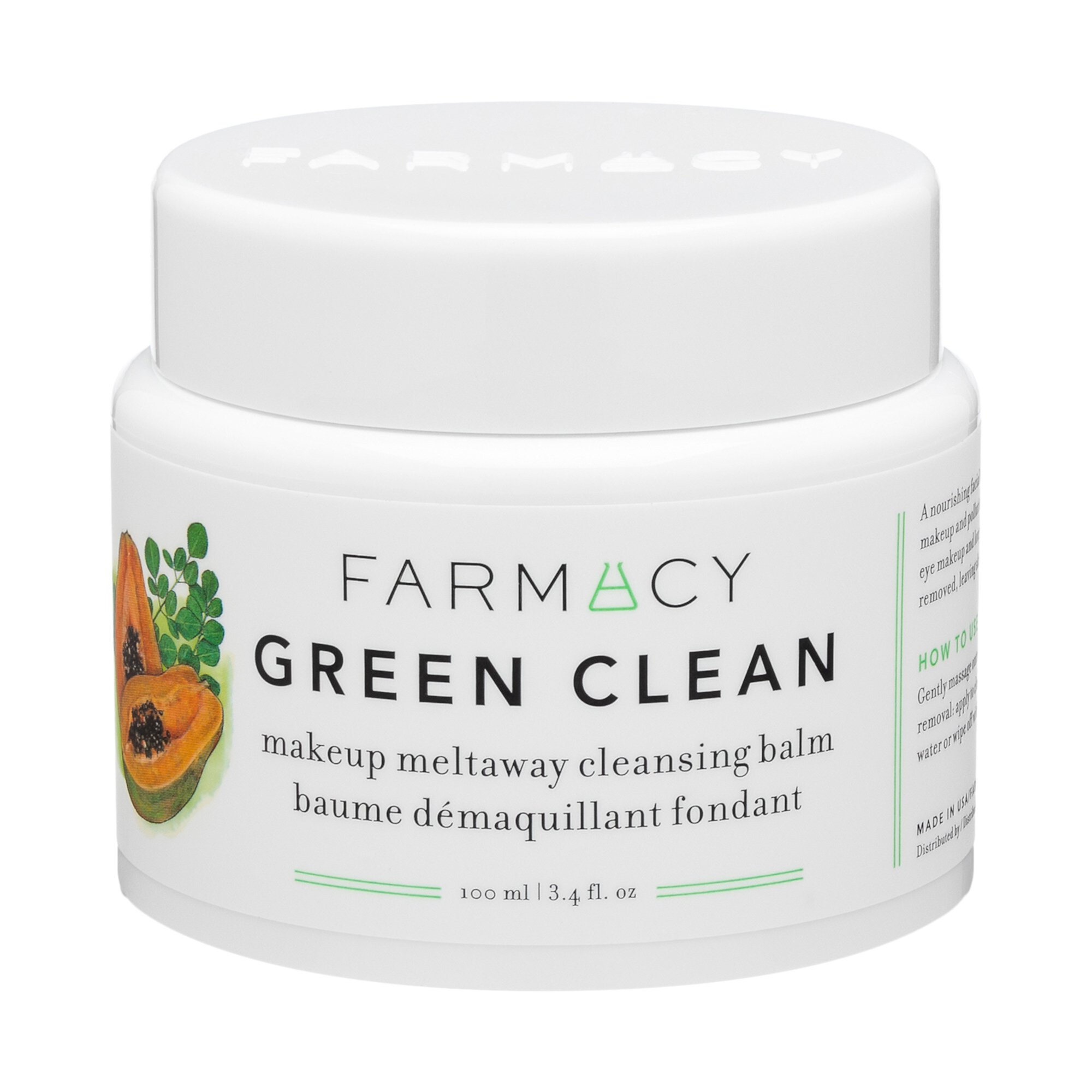 Очищающий бальзам для снятия макияжа Green Clean Farmacy