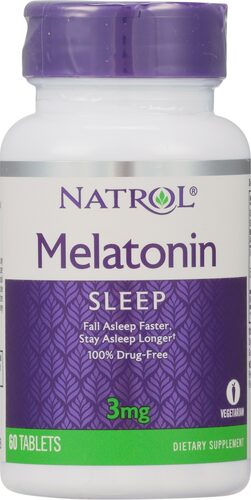 Мелатонин Natrol -- 3 мг -- 60 таблеток Natrol
