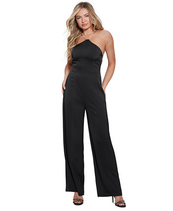 Women's Kandi Crystal-Strap Sleeveless Jumpsuit Guess