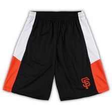Men's Black San Francisco Giants Big & Tall Team Shorts Profile