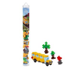 Tube 70 pc - School Bus Plus Plus