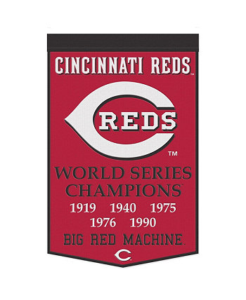 Cincinnati Reds 24" x 38" Championship Banner Wincraft
