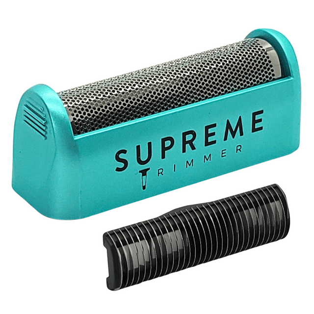 Supreme Trimmer Replacement Foil & Cutter SB11 | Hypoallergenic Foil for STF101 Solo | Blue Supreme Trimmer