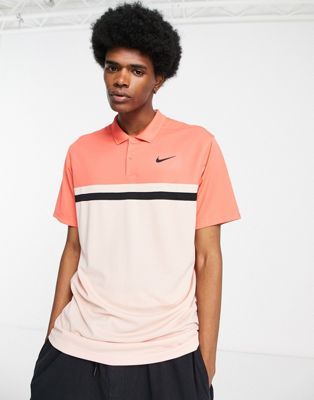 Nike Golf Dri-FIT Victory polo in pink Nike Golf