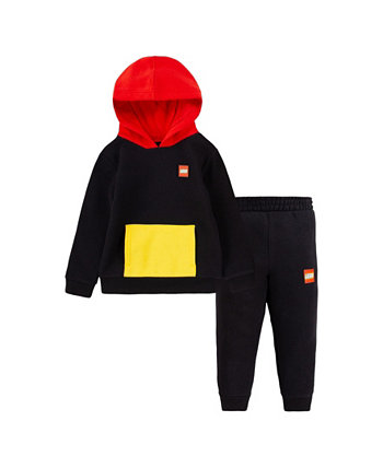 Толстовка с капюшоном и штаны с пуловером для маленьких мальчиков, комплект из 2 предметов LEGO®